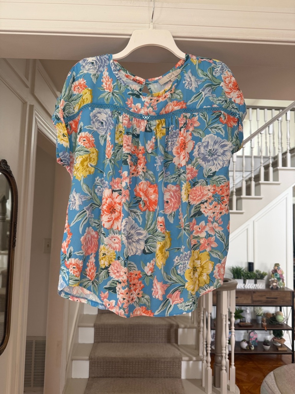 Loft Floral Top